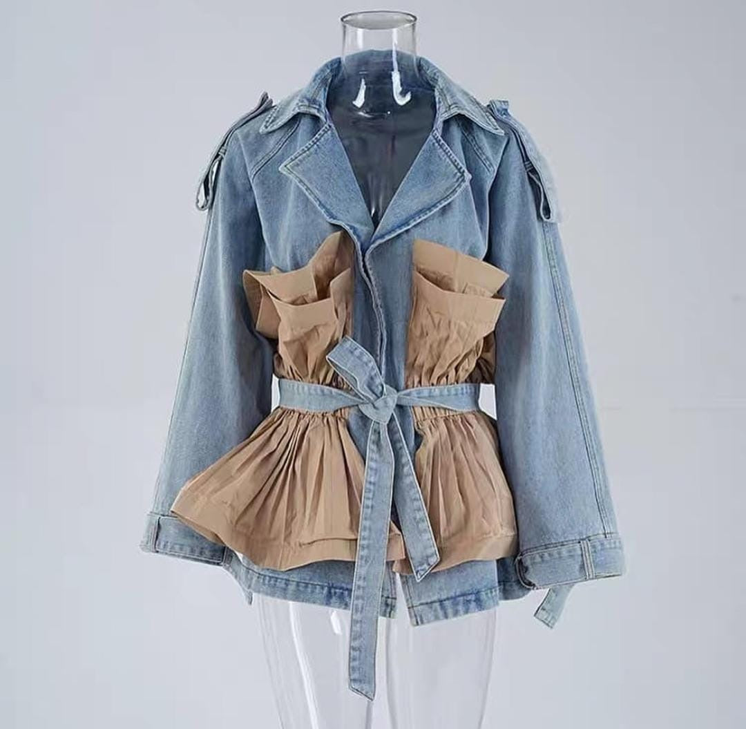 Fiena denim jacket style