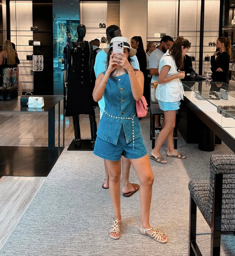 Elanor denim set