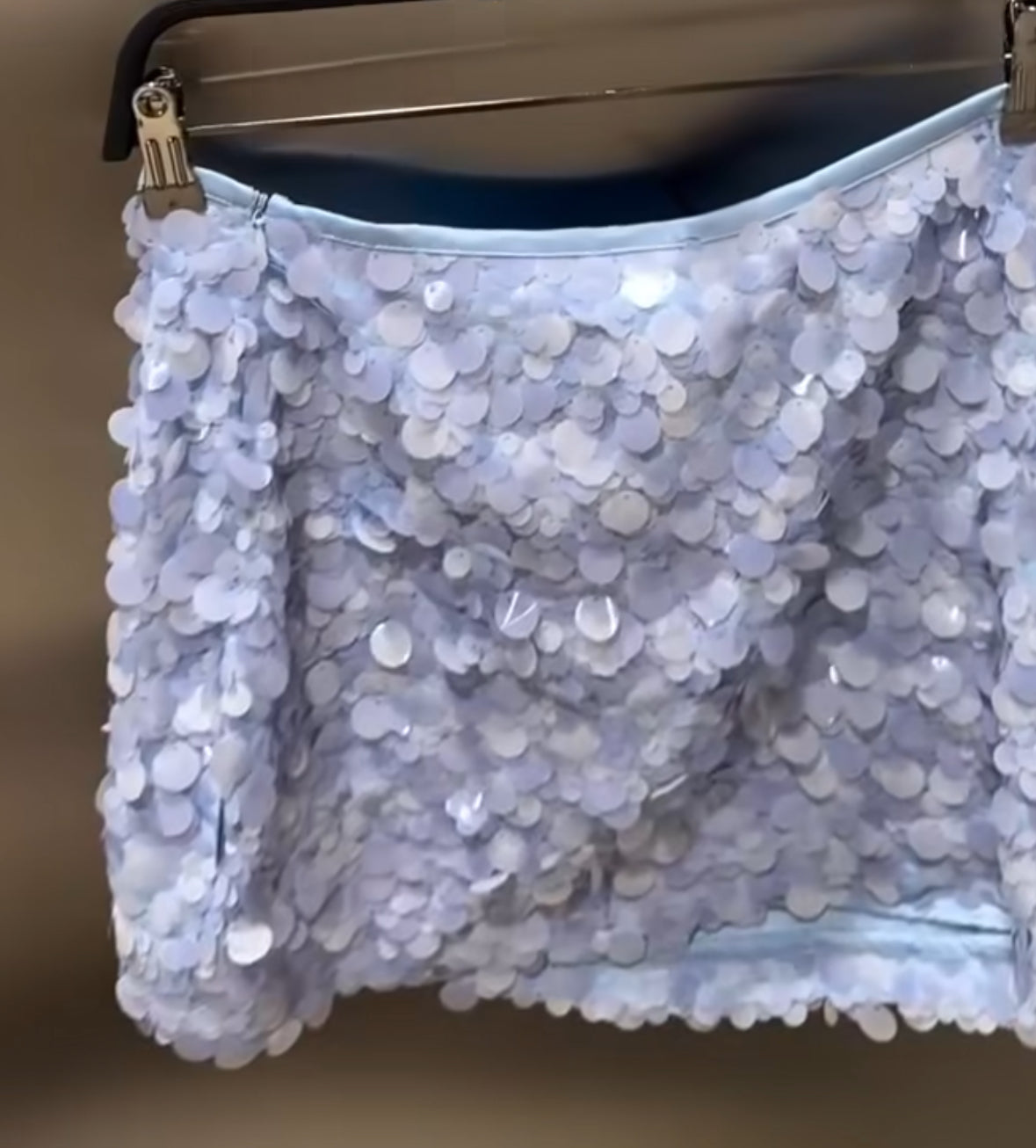 Sequine skirt