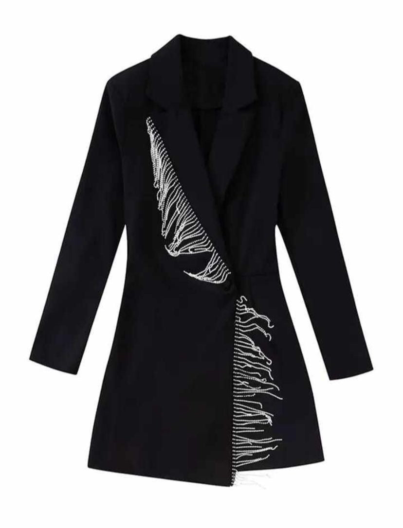 Shimmy blazer dress