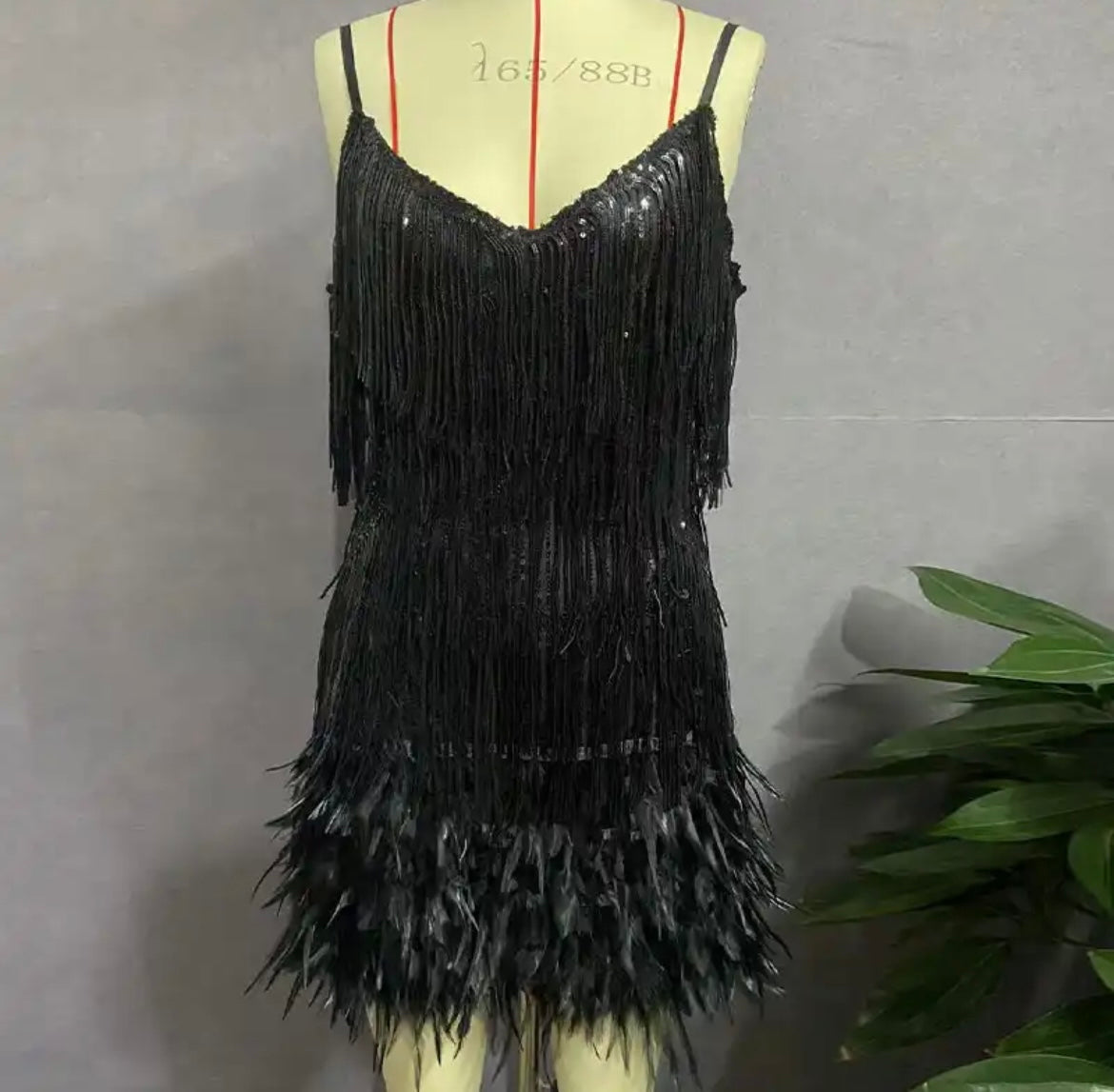 Fringes dress