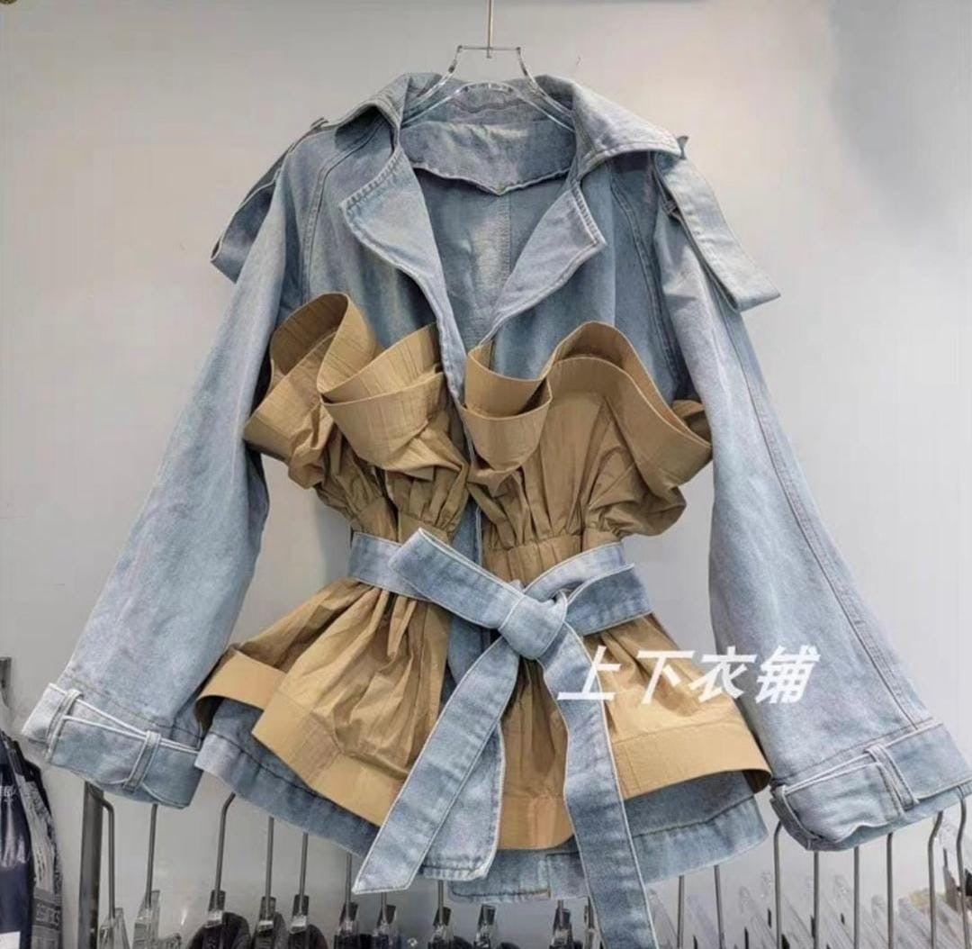 Fiena denim jacket style