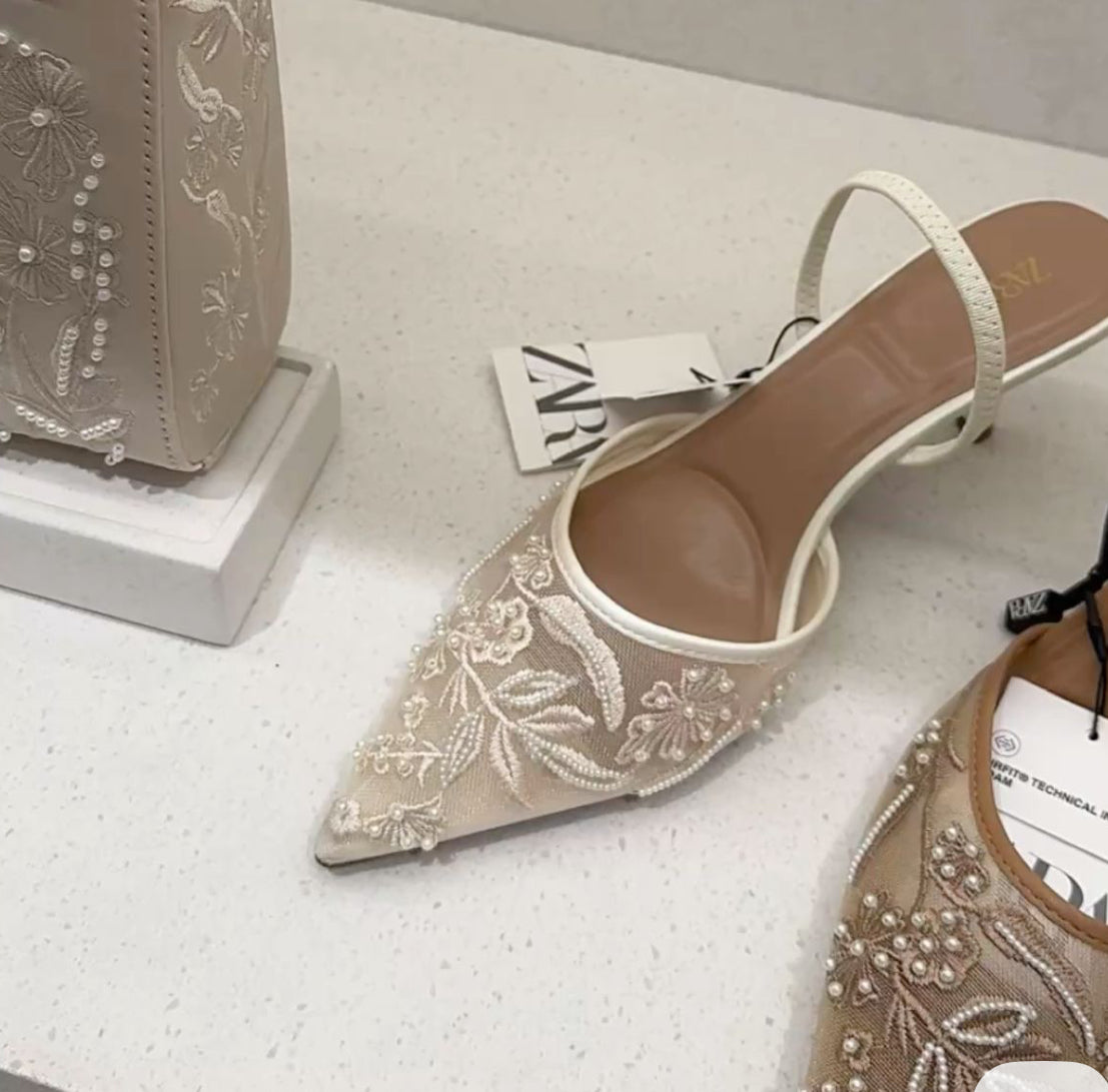 Lace ZA heels