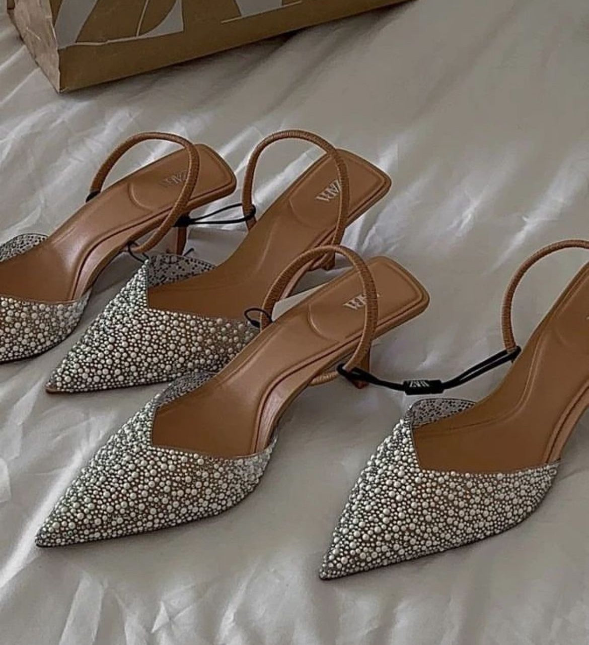 Pearl heels