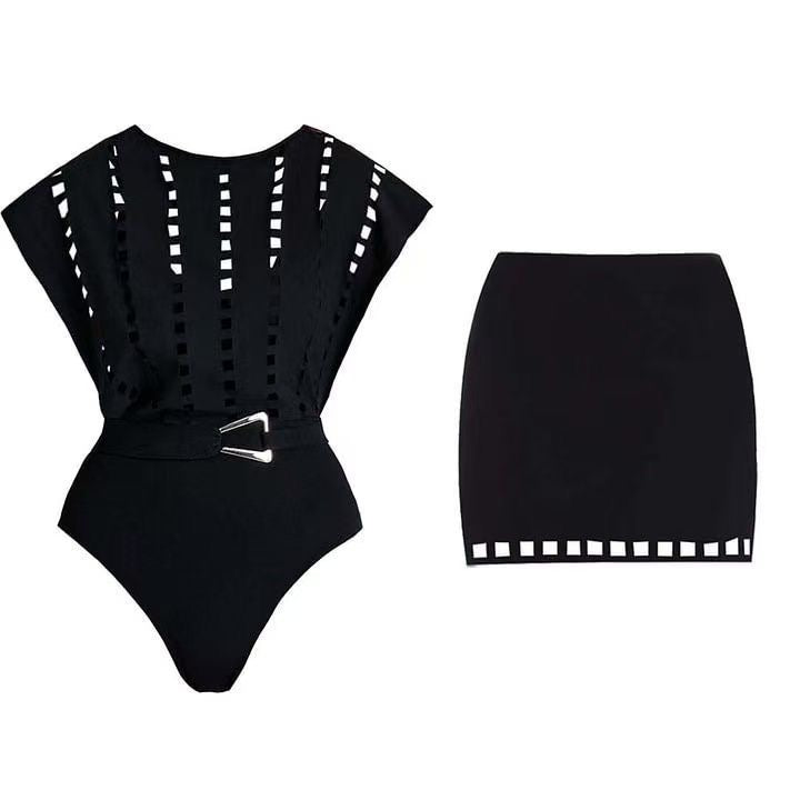 Cecilia swimsuit with skirt