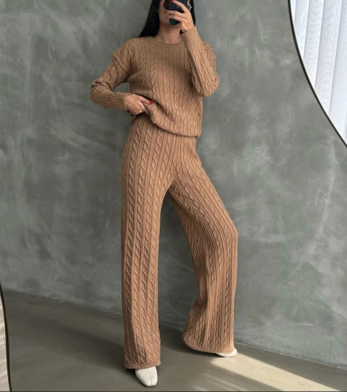 Honey comb co ord set