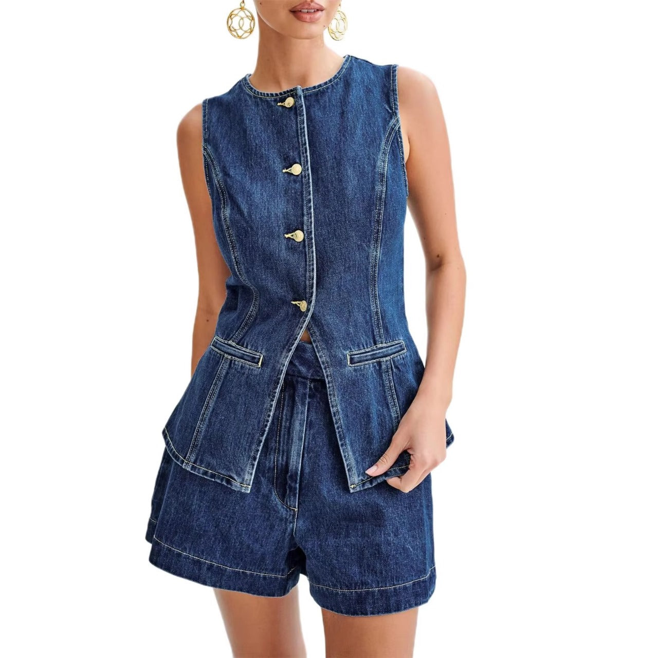Elanor denim set