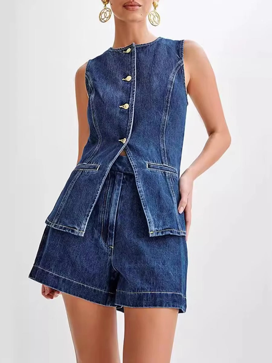 Elanor denim set