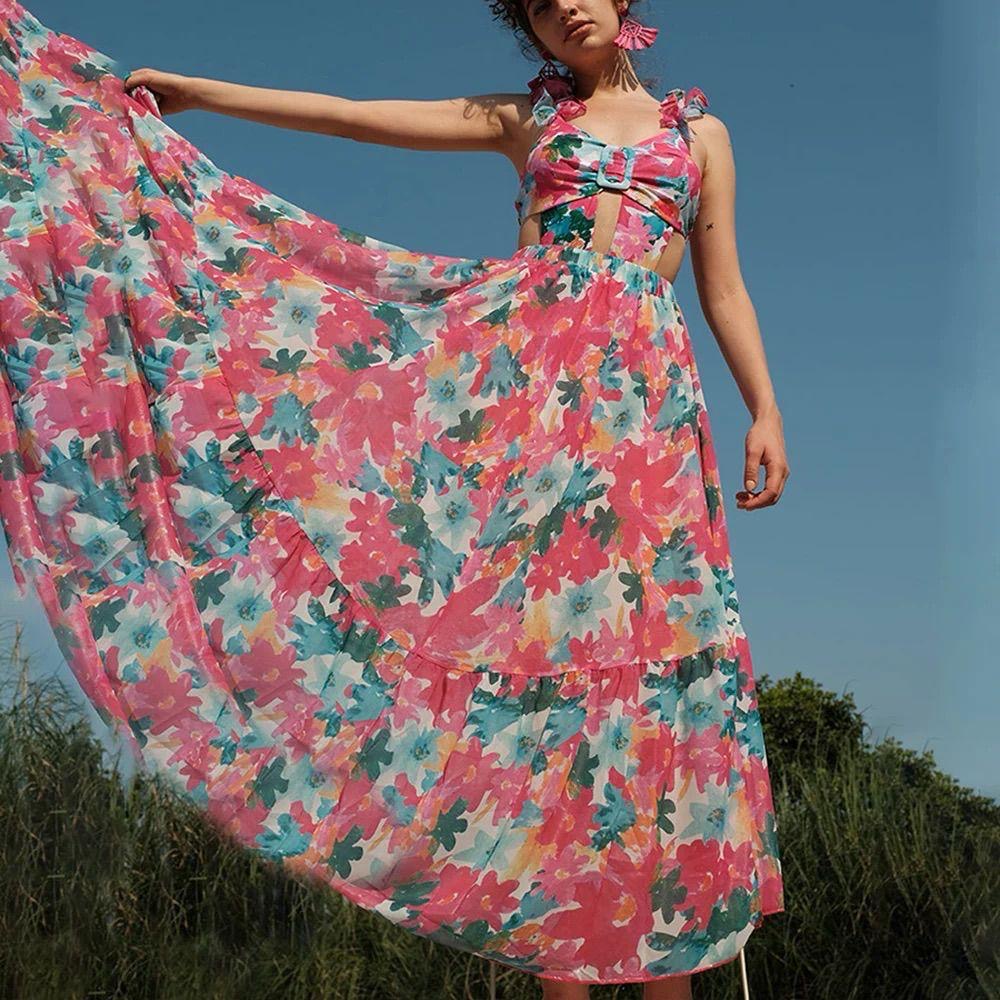 Dhua swimsuit with skirt