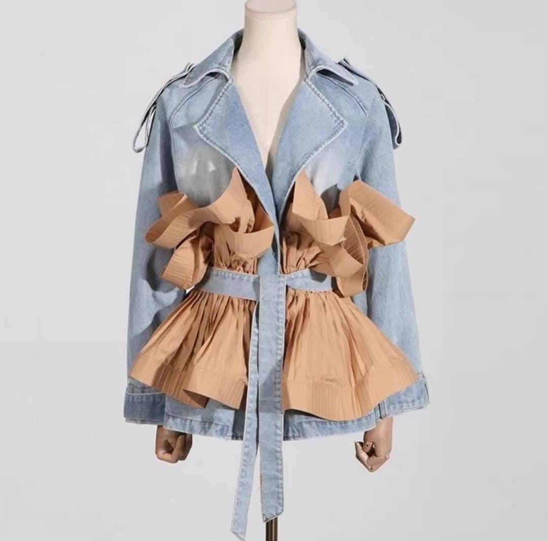 Fiena denim jacket style