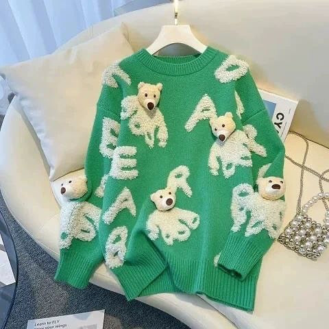 Cute teddy sweater