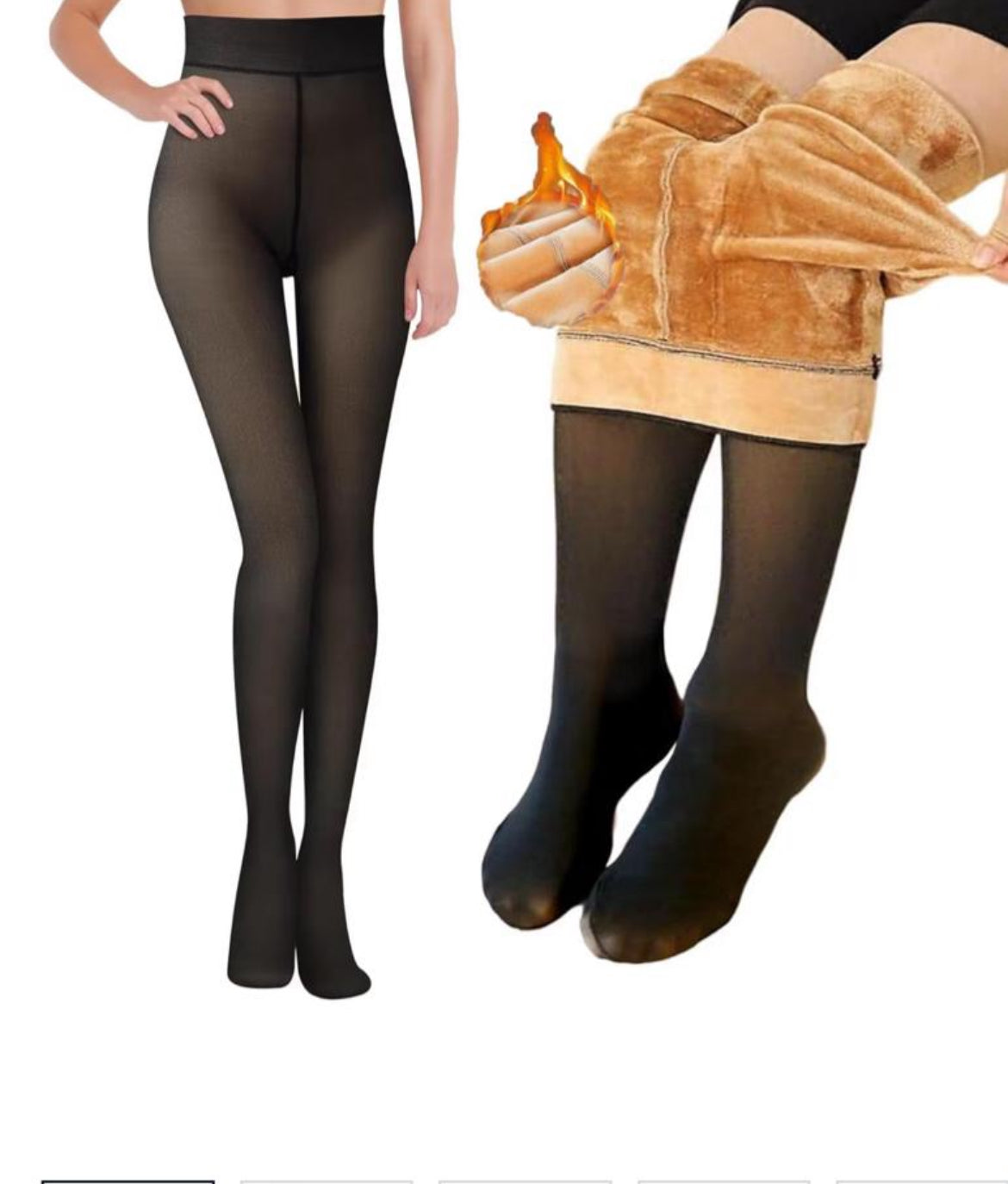 Fleece tights