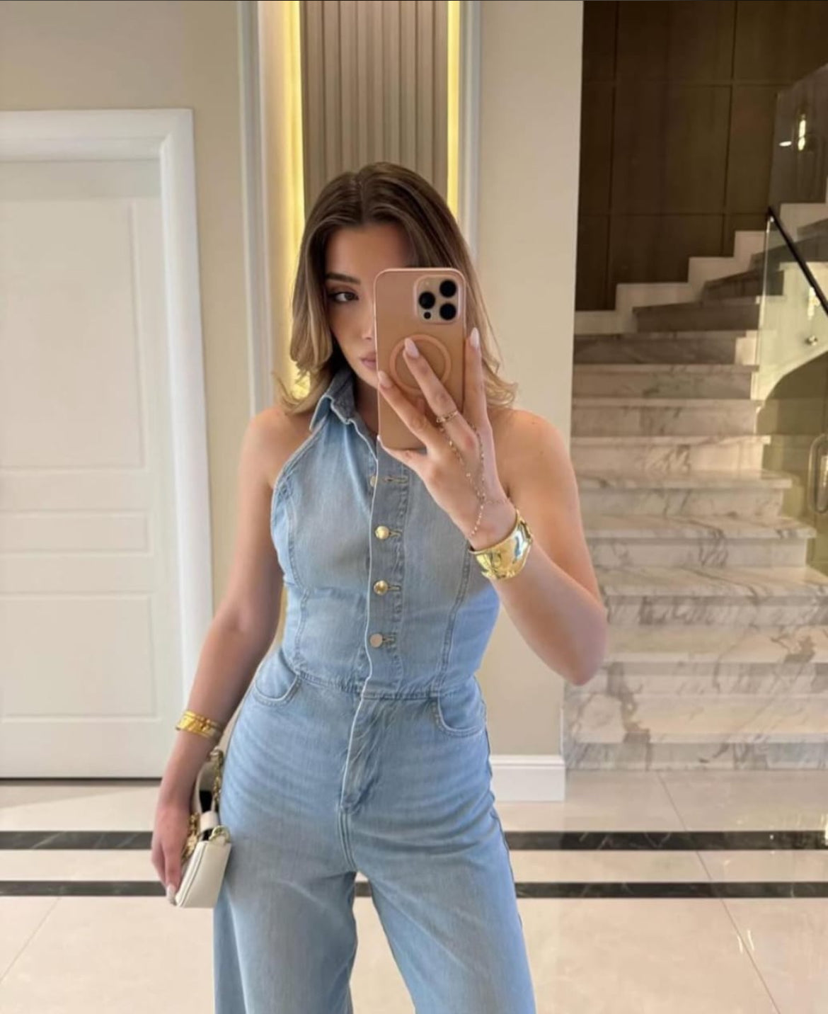 Denim Jumpsuit