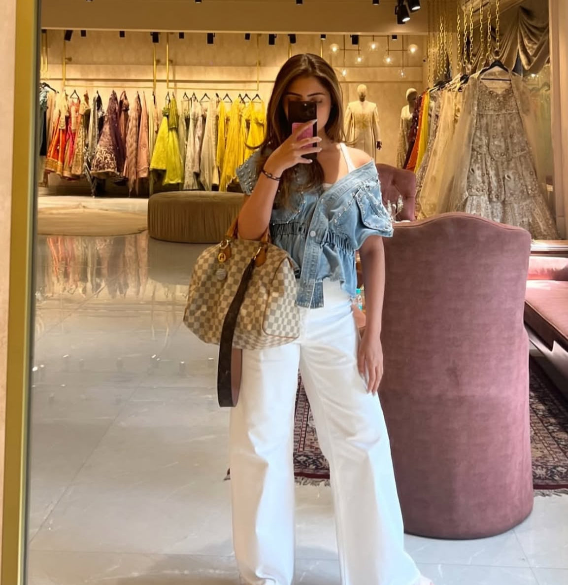Denim studded jacket – Femi9byas