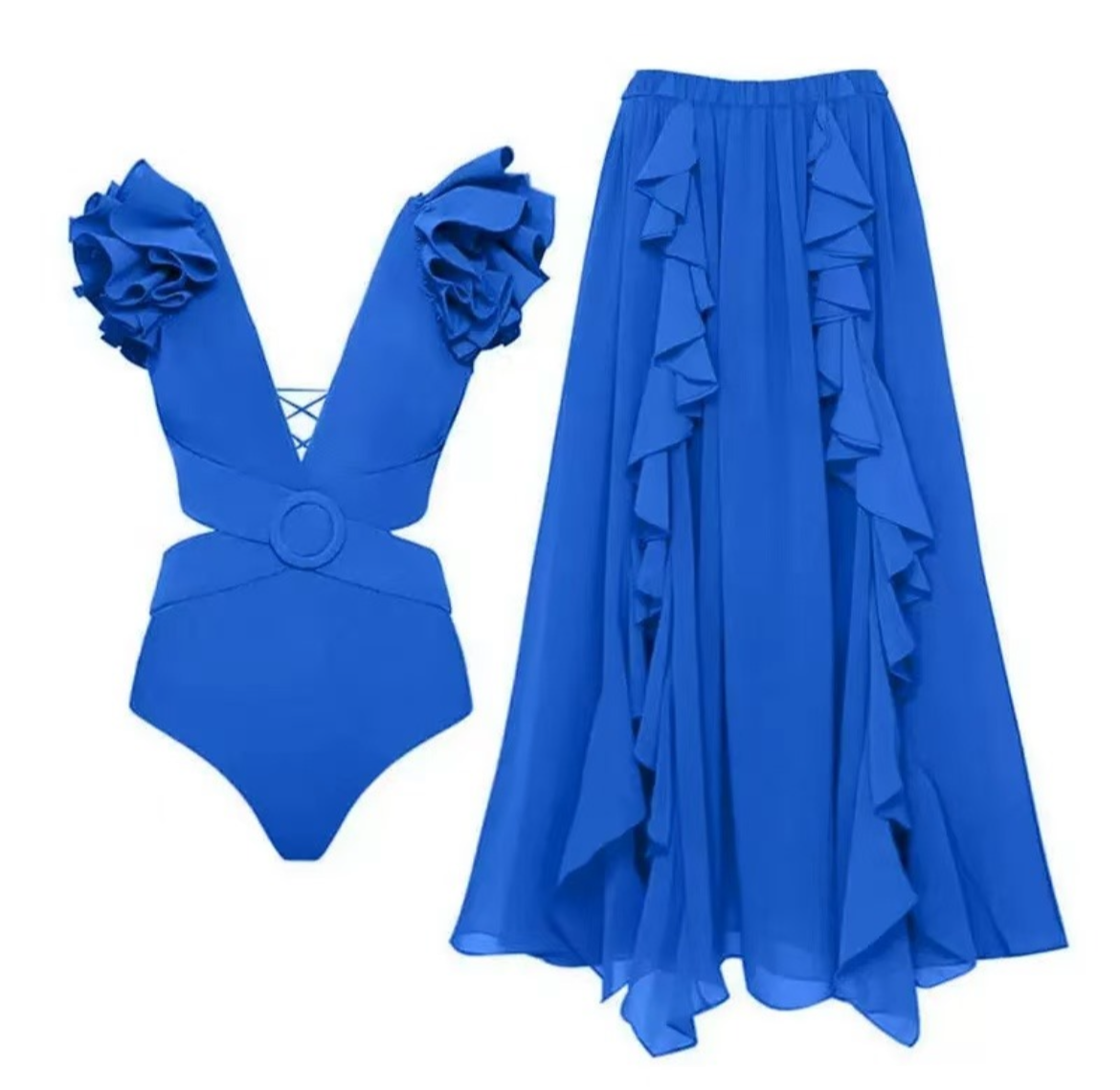 Melody swimsuit with skirt
