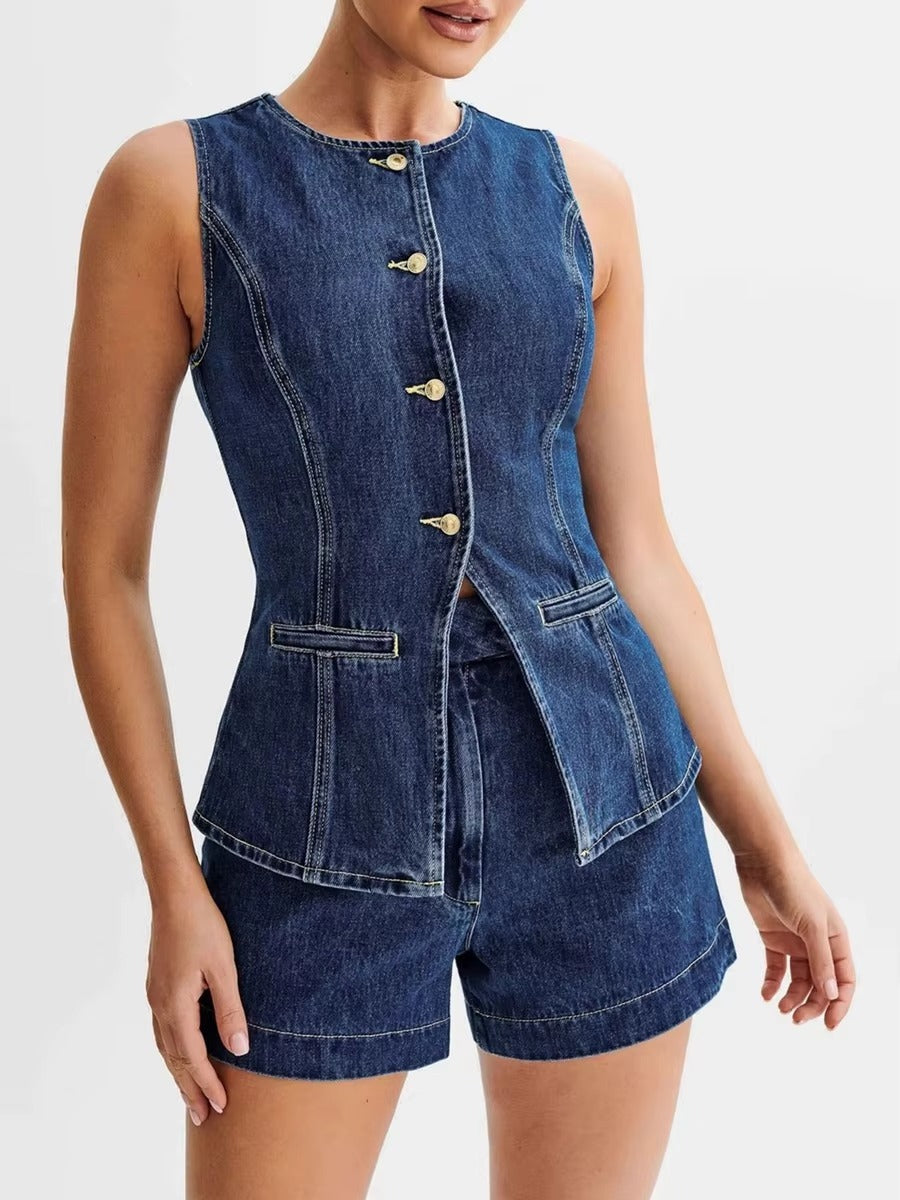 Elanor denim set