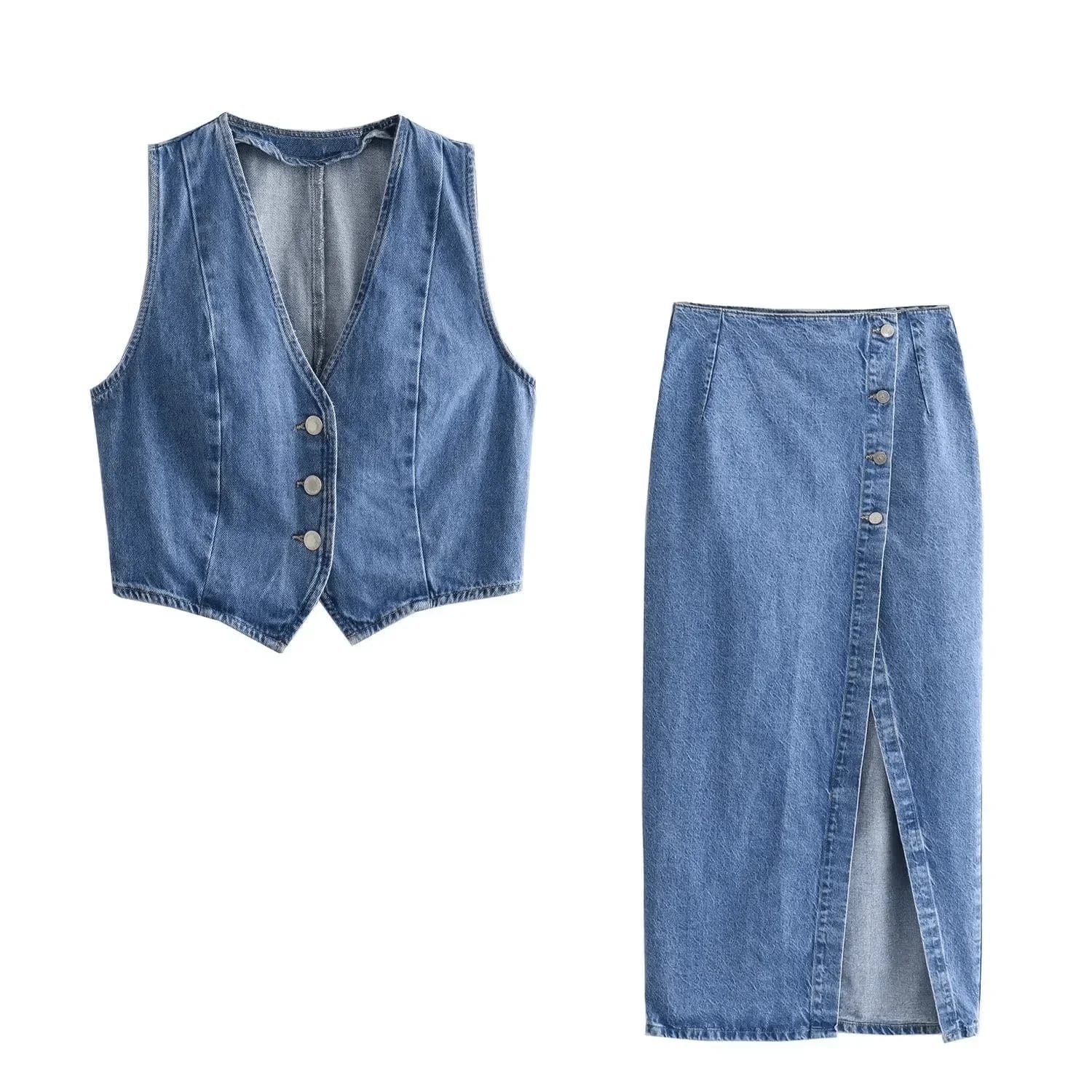 Sia denim set