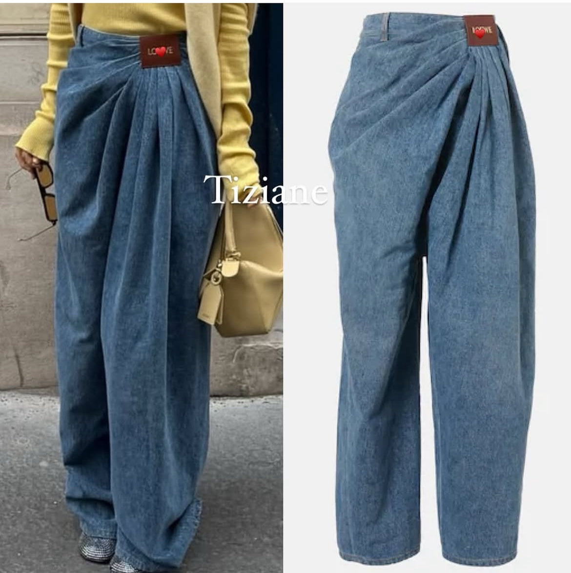 Loew denim trousers