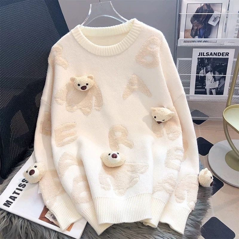 Cute teddy sweater