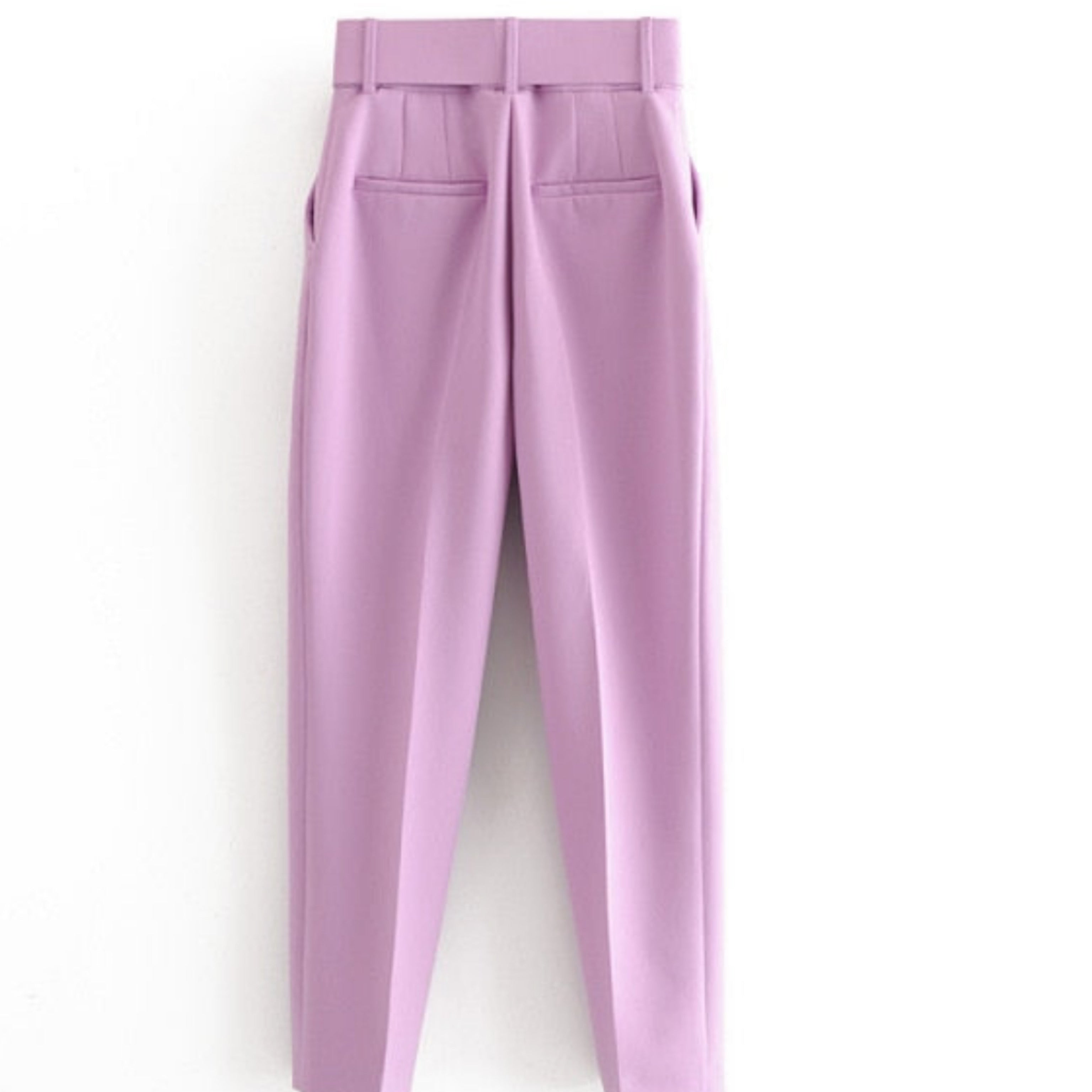 Belted trouser