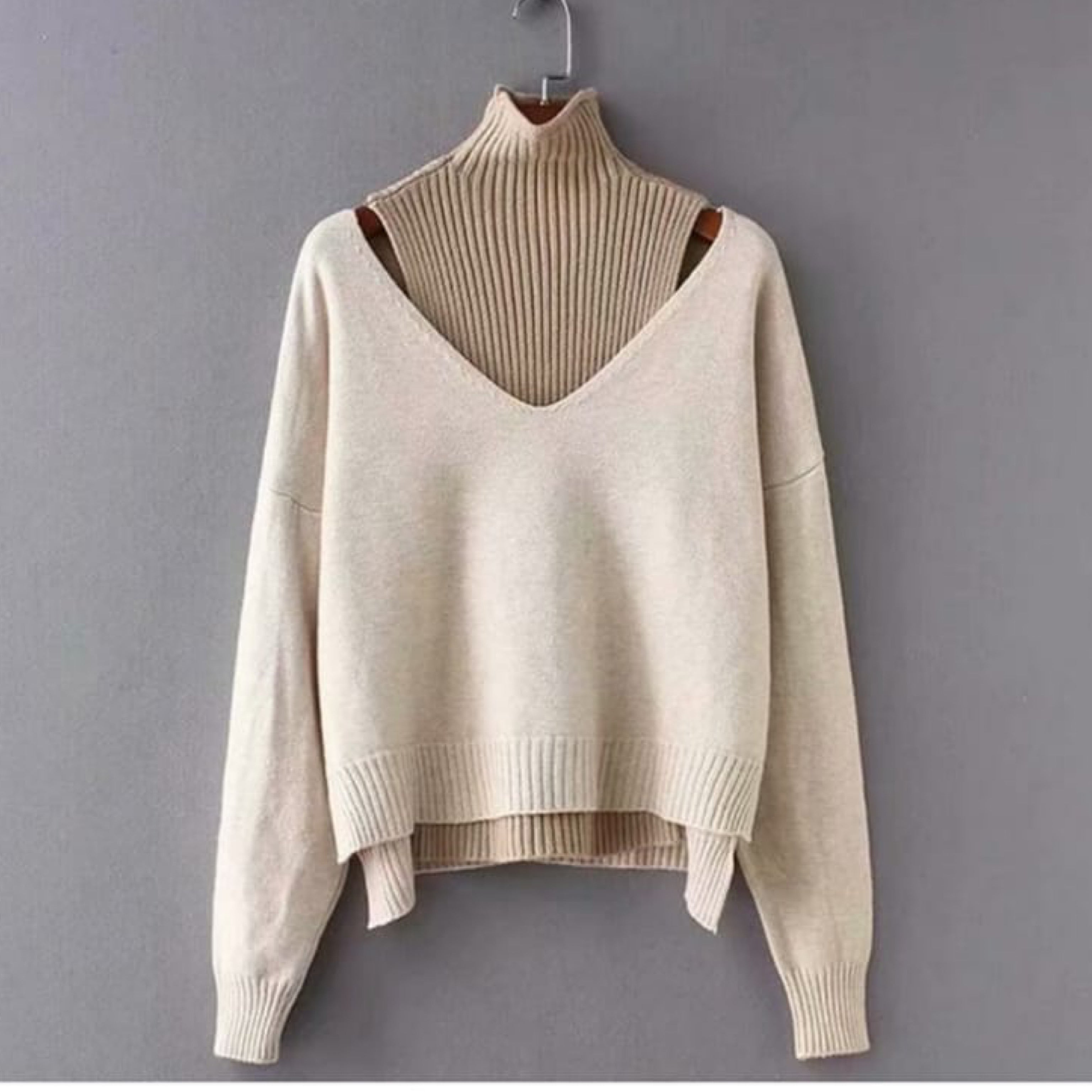 Harper woolen top