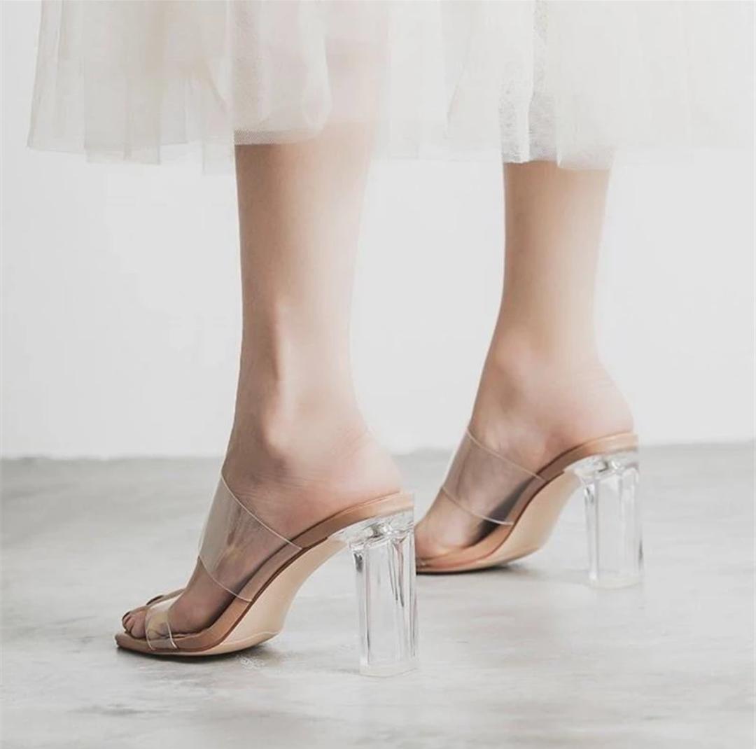 Clear Heels