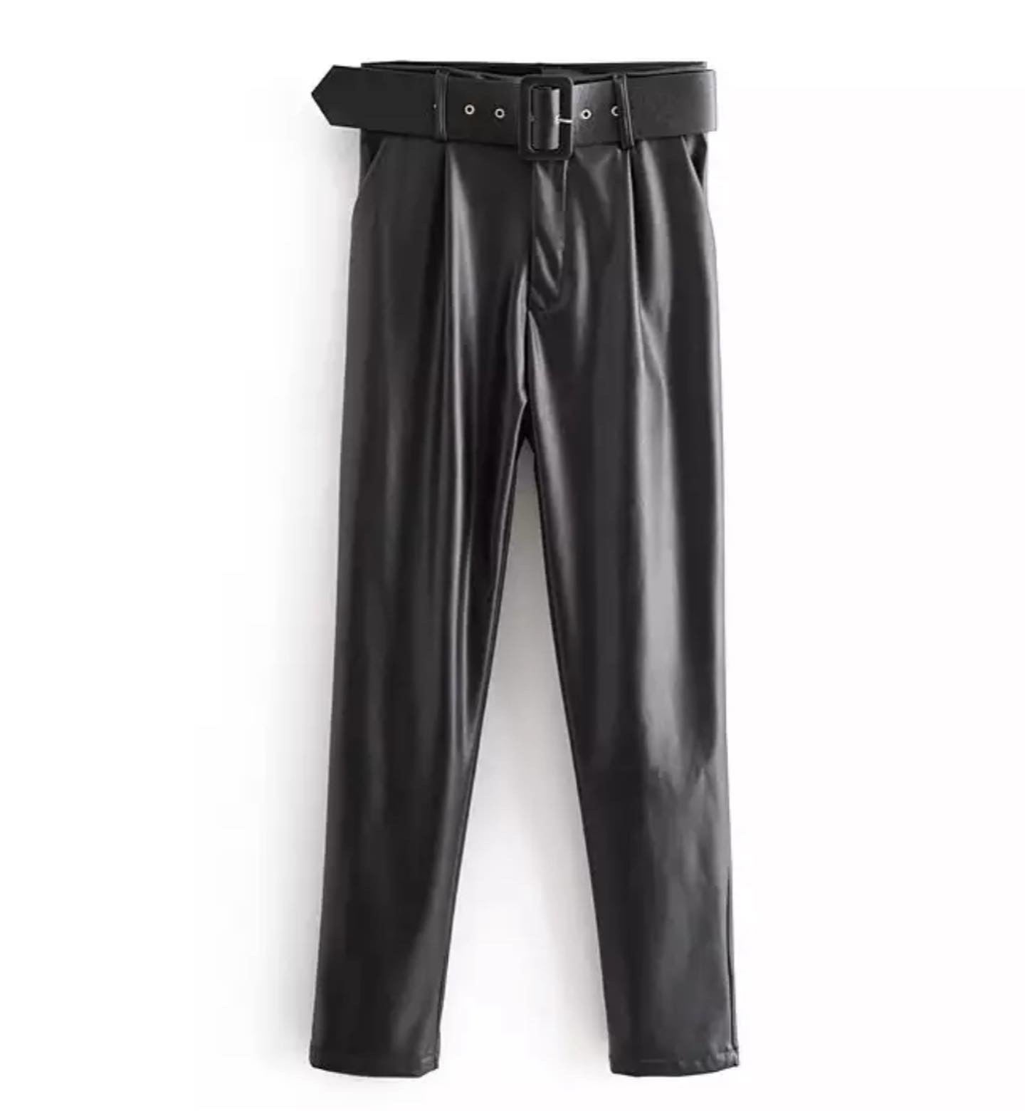 Faux Leather Pants