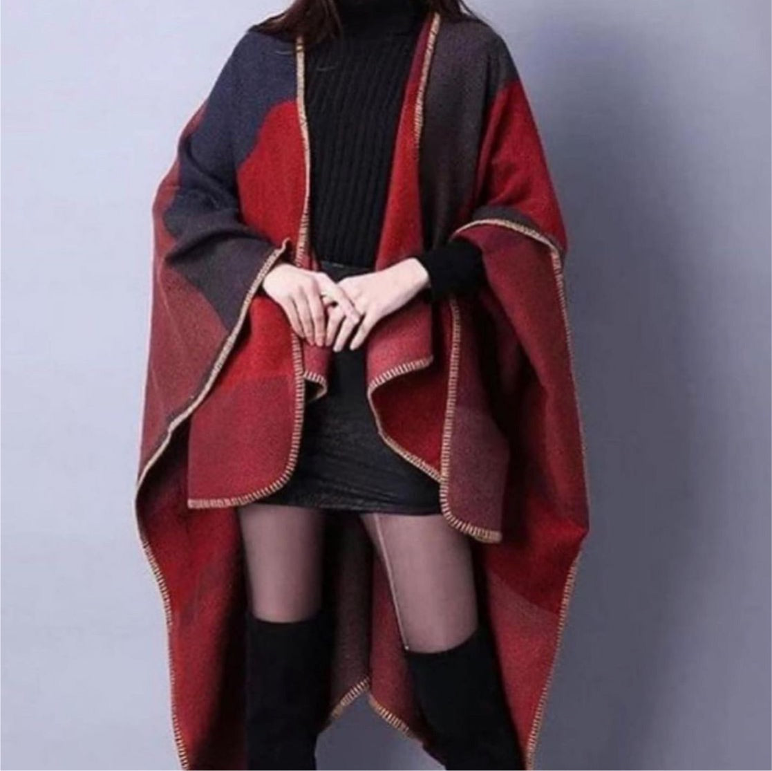 Cashmere cape