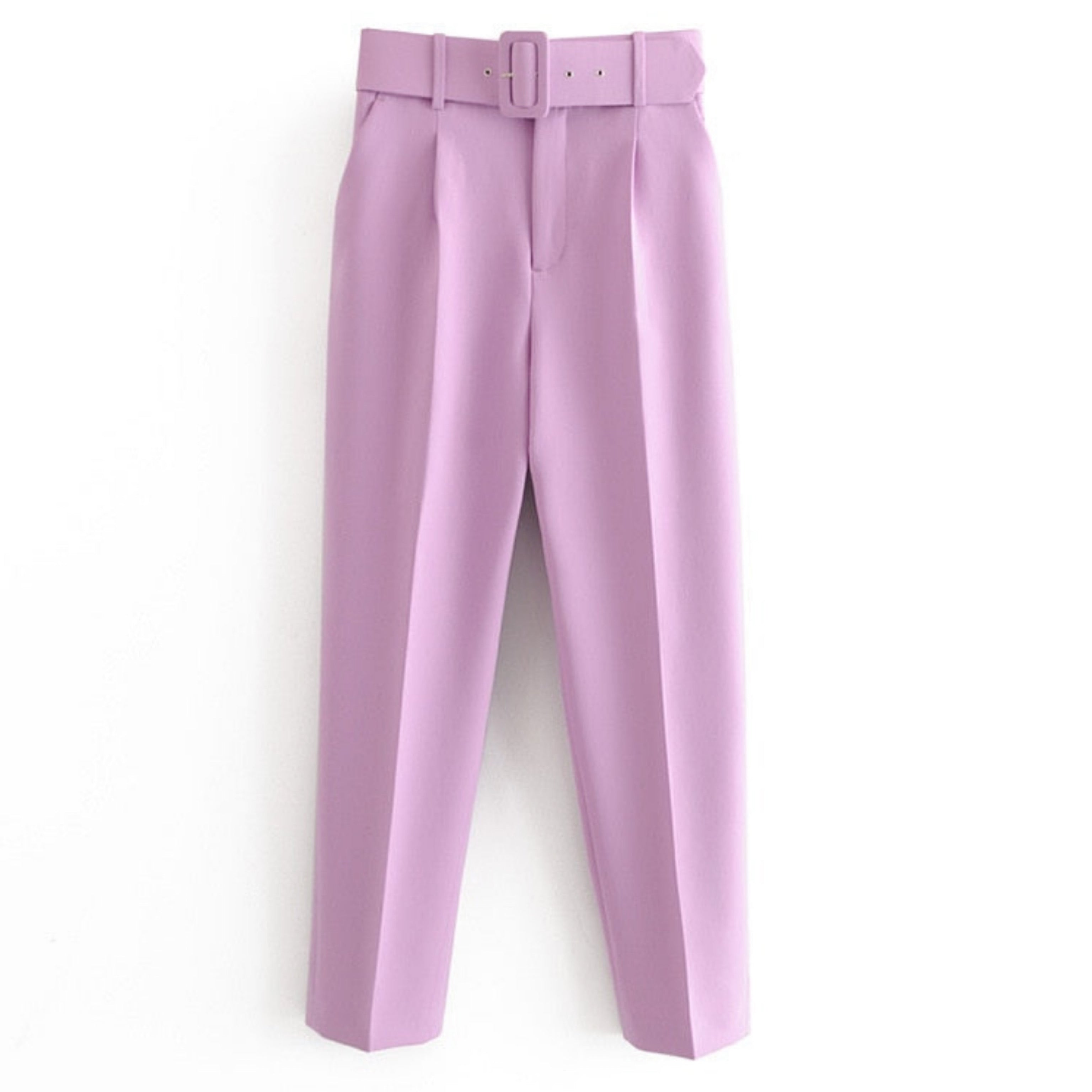 Belted trouser