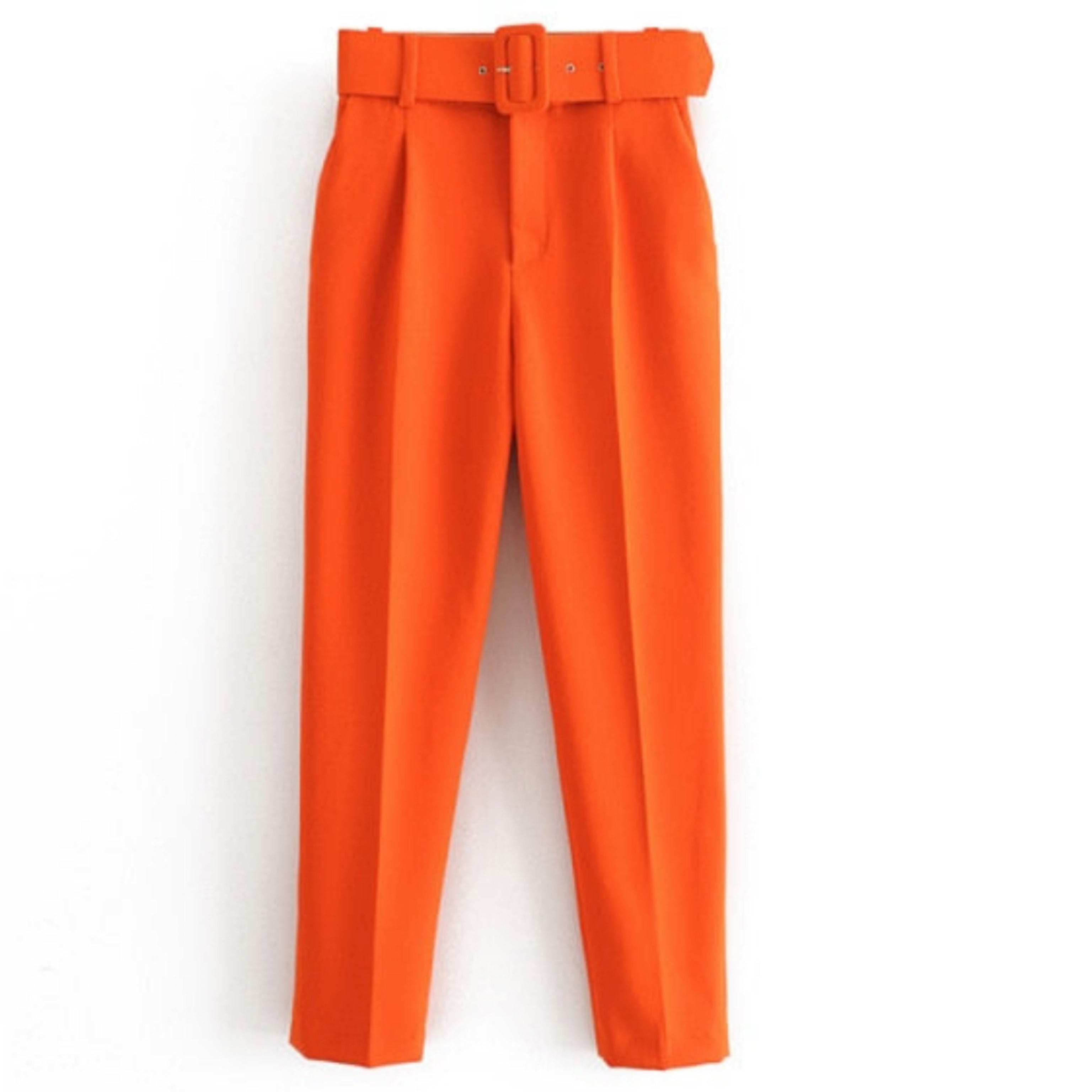 Belted trouser