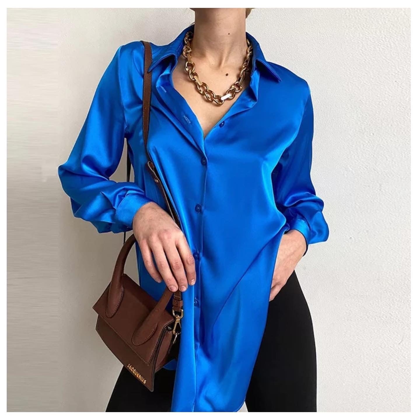 Zar satin shirt