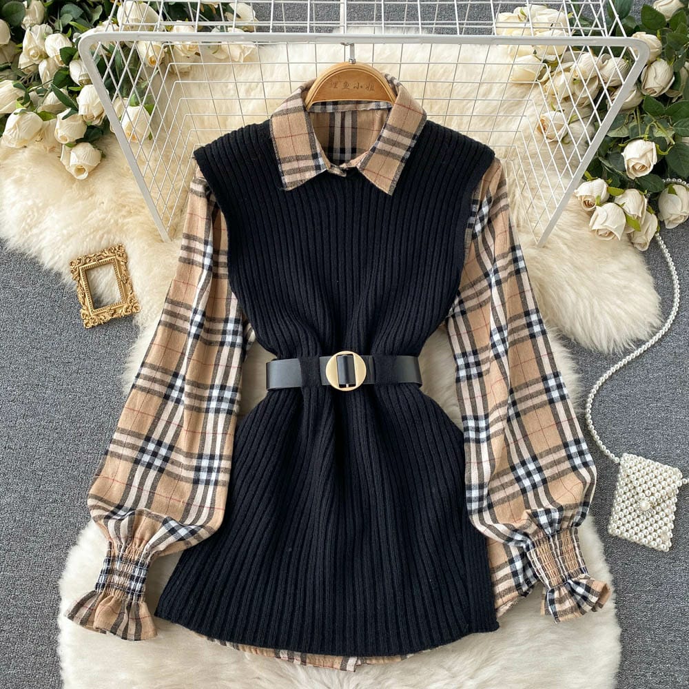 Selina plaid set