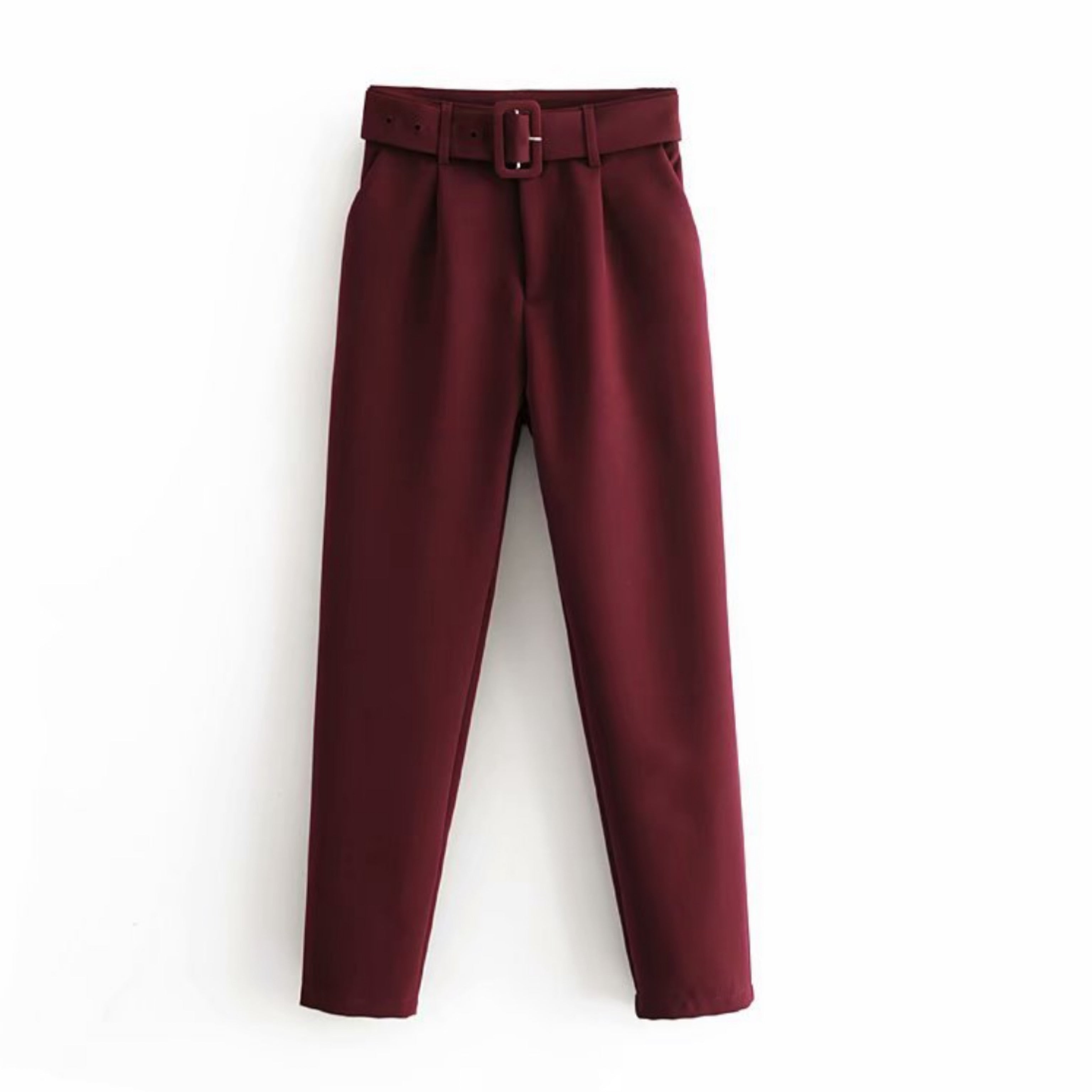 Belted trouser