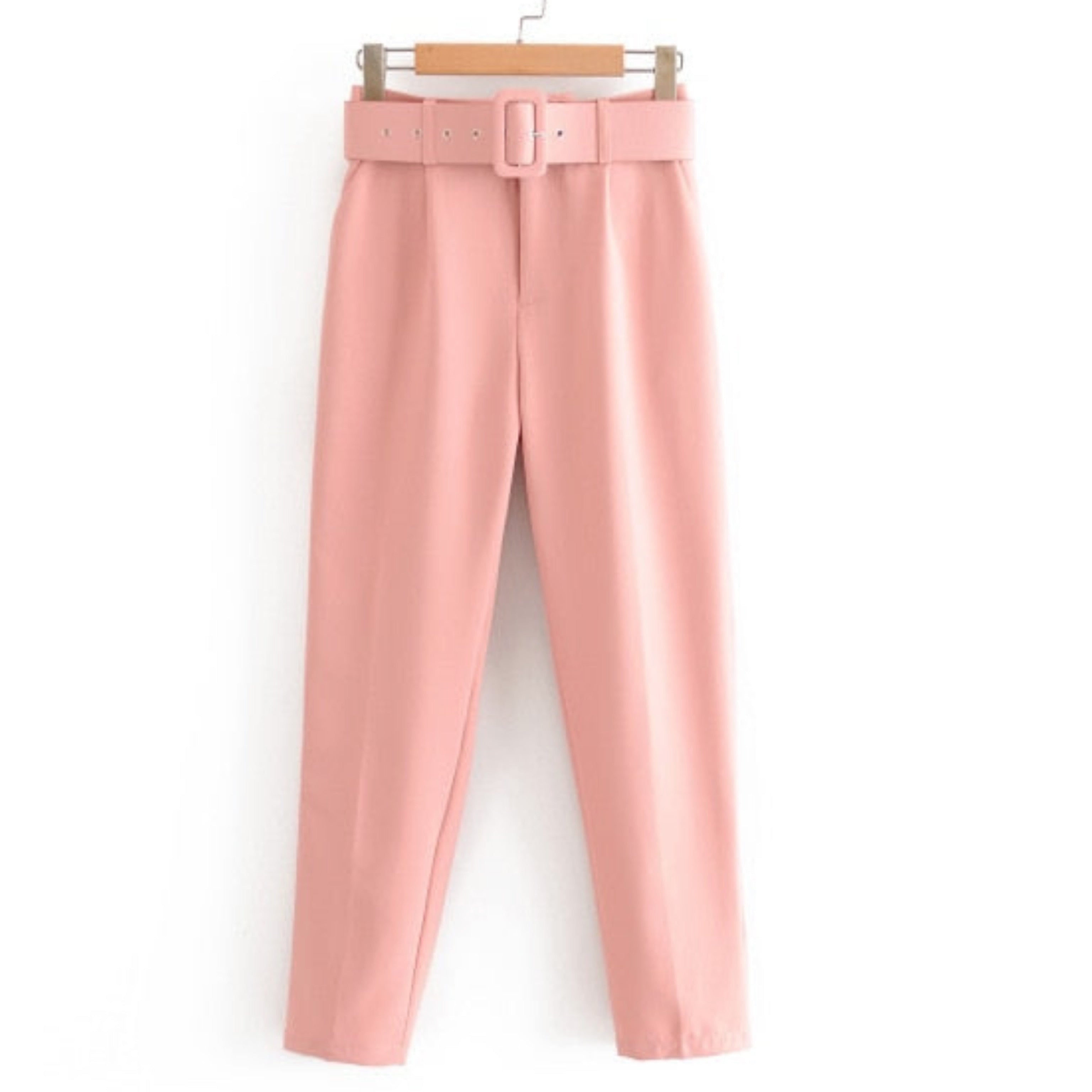 Belted trouser