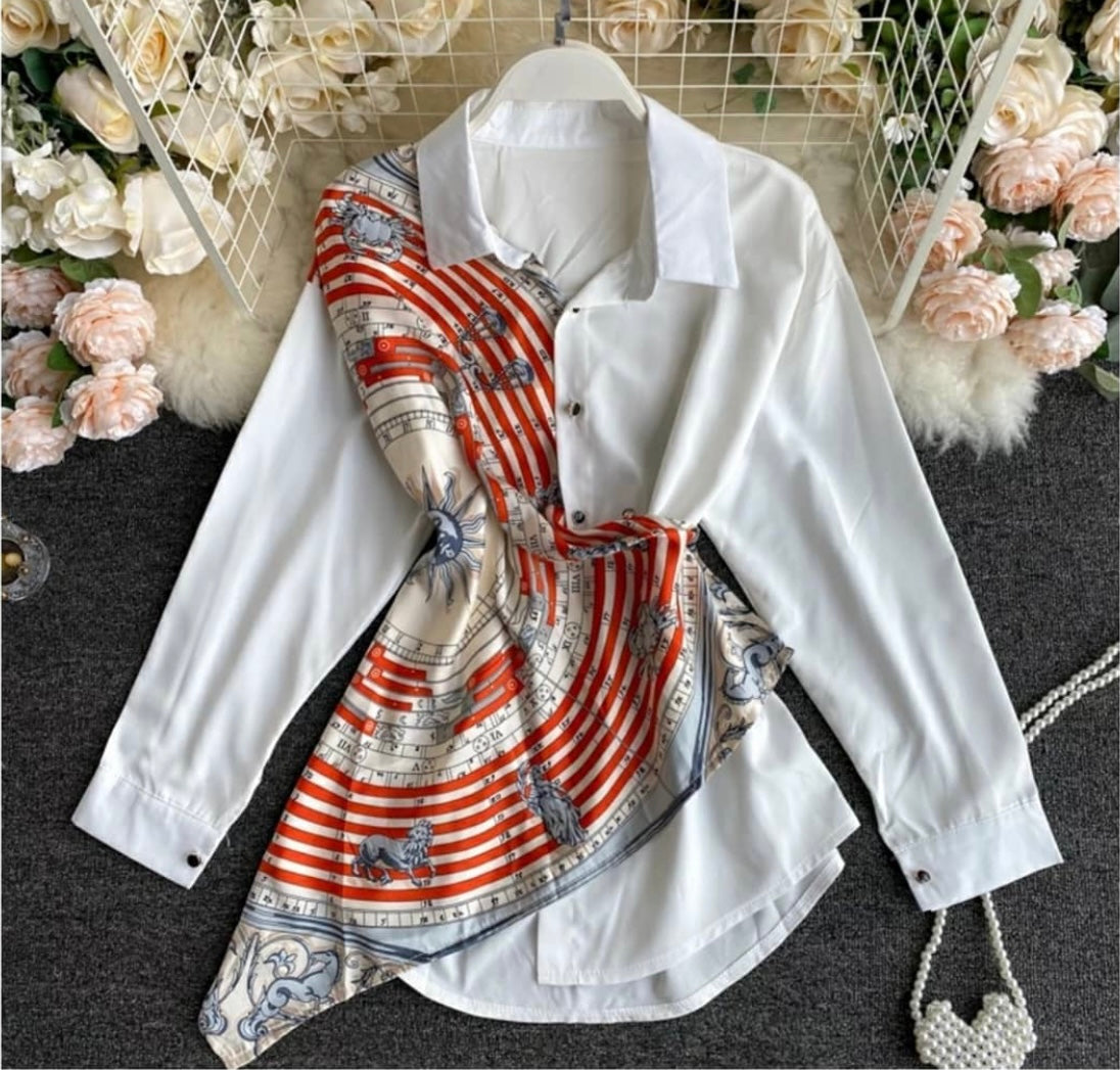 Gracia scarf Shirt