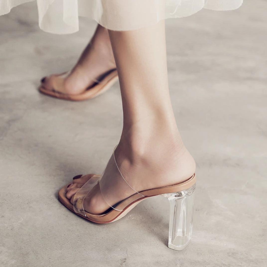 Clear Heels