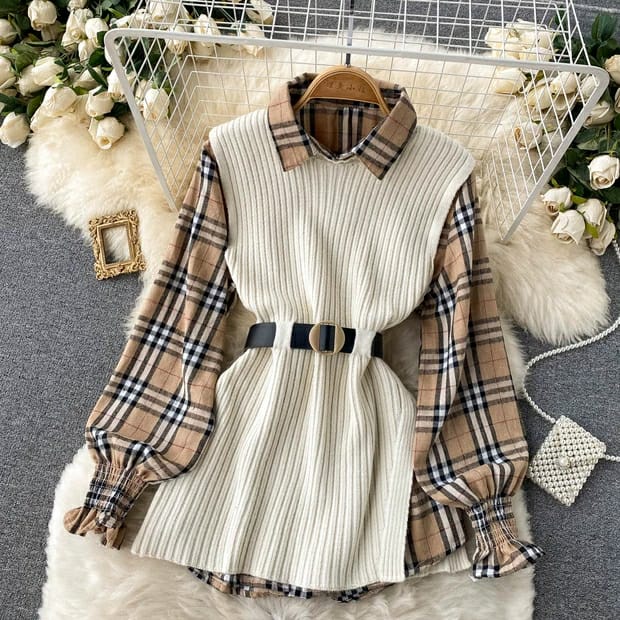 Selina plaid set