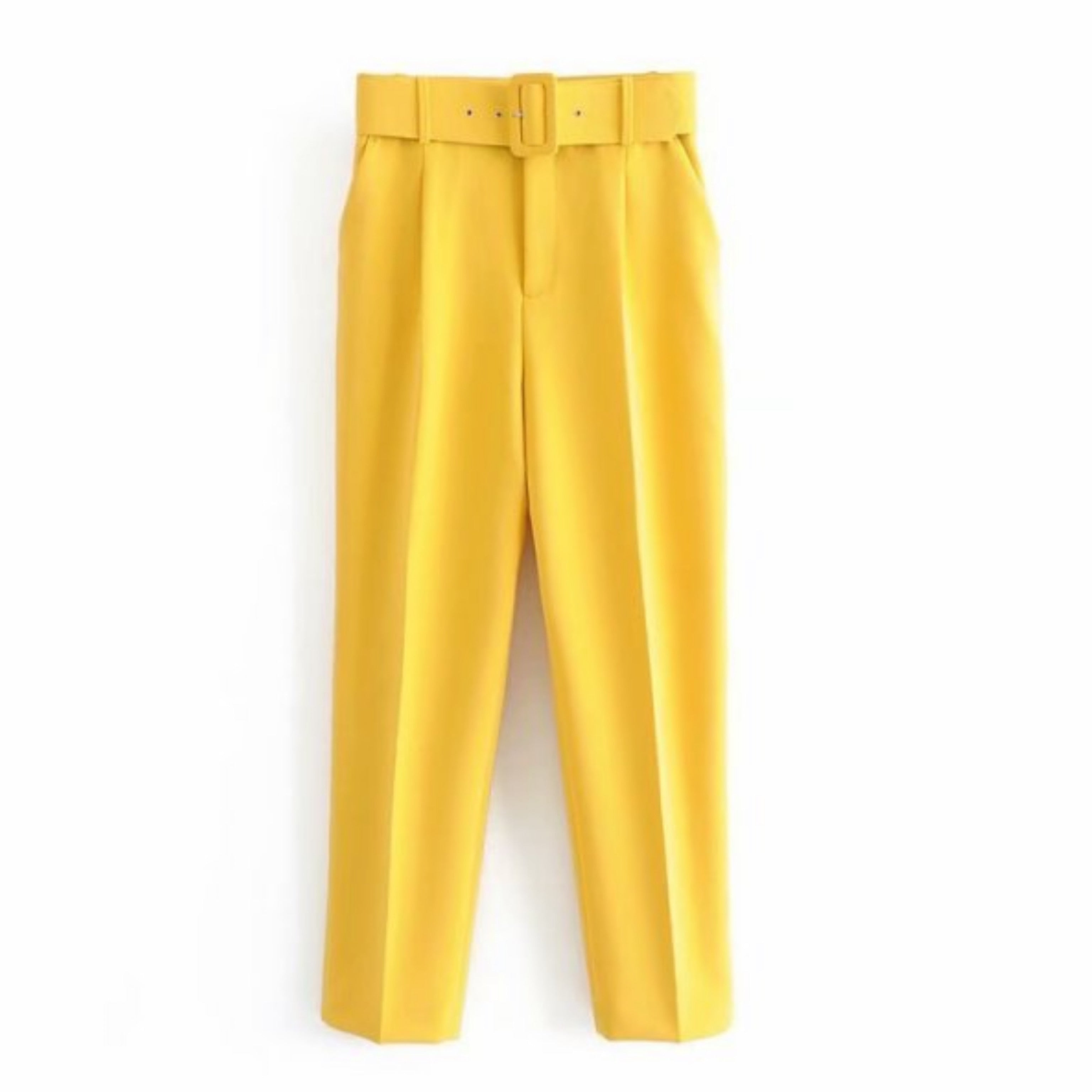 Belted trouser