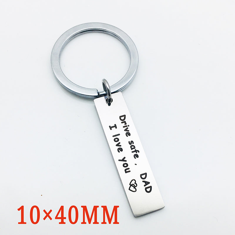 Drive safe keyring