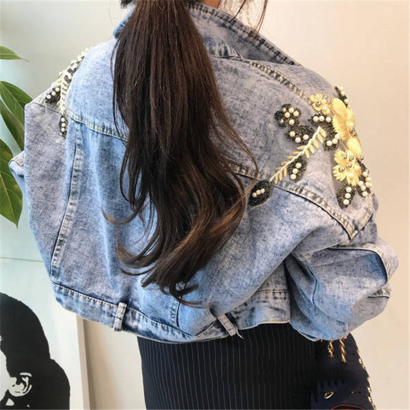 Butterfly Pearl Denim