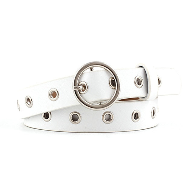 Round Buckle Belt