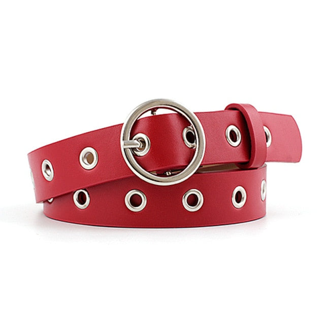 Round Buckle Belt