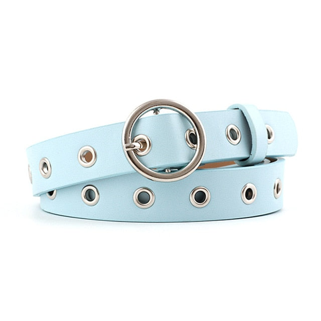 Round Buckle Belt