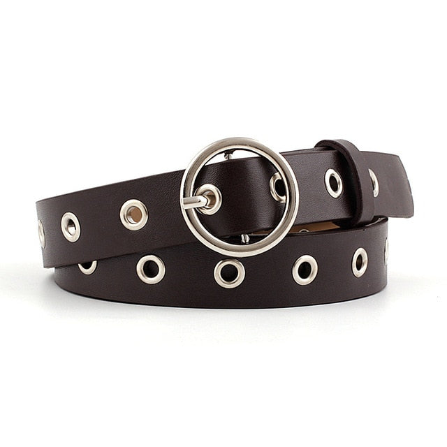 Round Buckle Belt